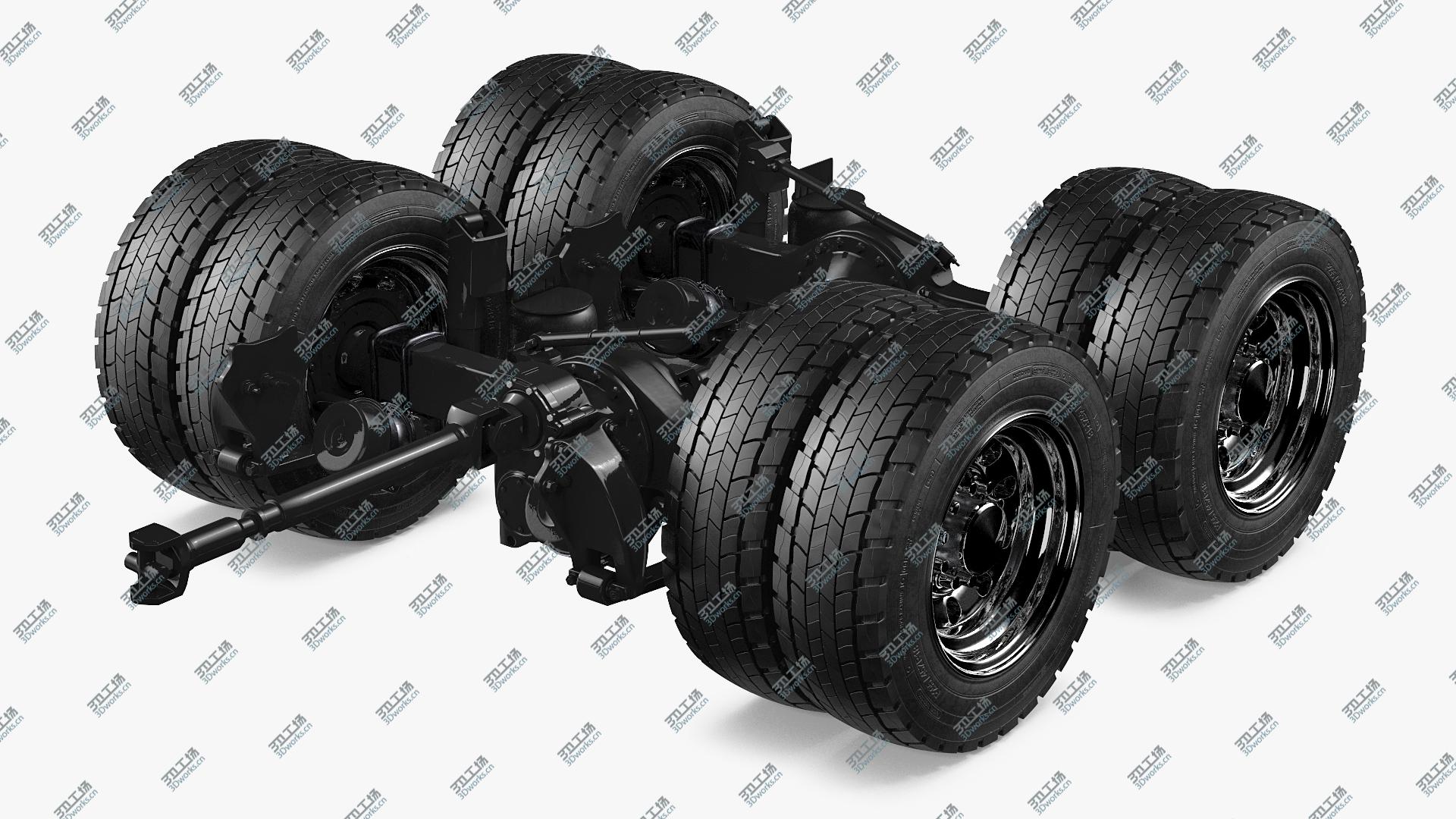 images/goods_img/202105074/Heavy Duty Truck Tandem Rear Axle 3D model/2.jpg